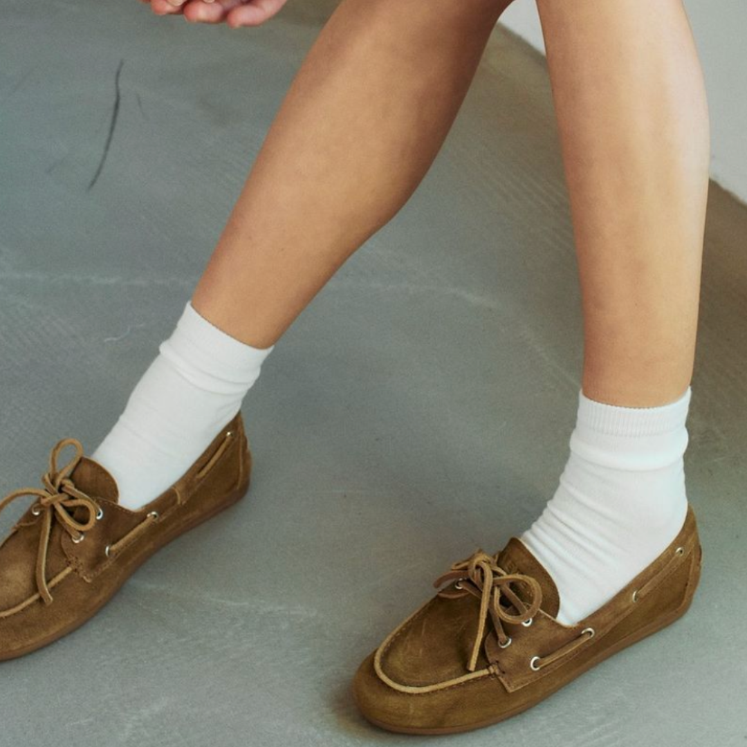 PAVEMENT - SAILOR LOAFER - MARIN 24128 - TAUPE SUEDE