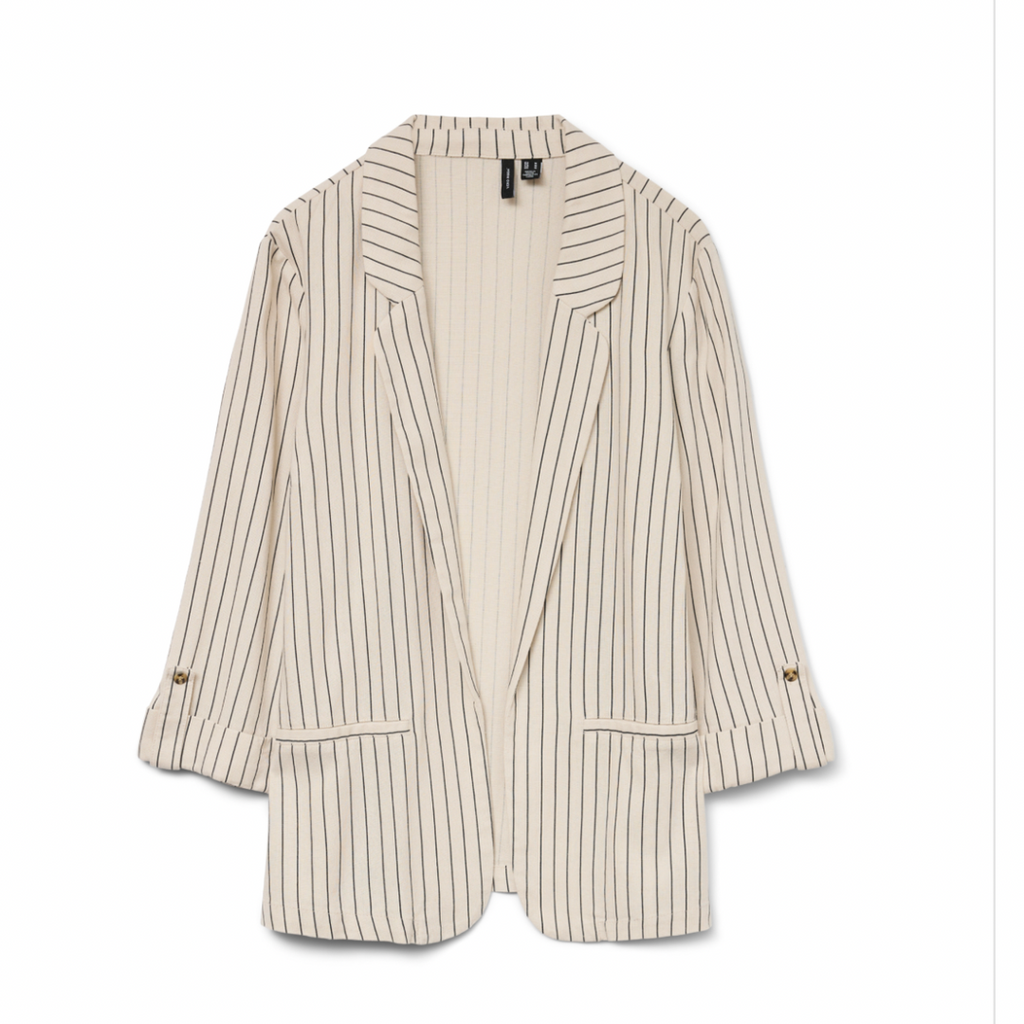 VERO MODA - BLAZER - JESMILO 10279700 - SILVER LINING/ANJA OBSIDIAN