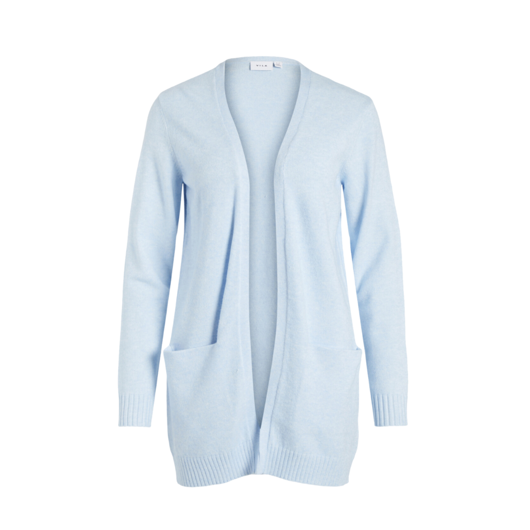 VILA - CARDIGAN - RIL 14044041 - KENTUCKY BLUE MELANGE