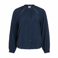 VILA - SKJORTE - DOGMA 14098737 - NAVY