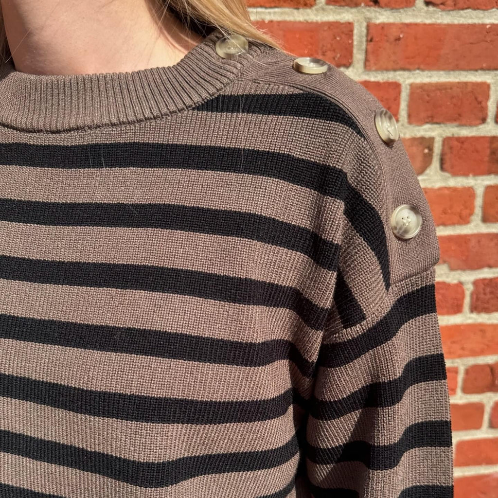 OBJECT - STRIK - ELLY 23044624 - MOREL/STRIPES BLACK