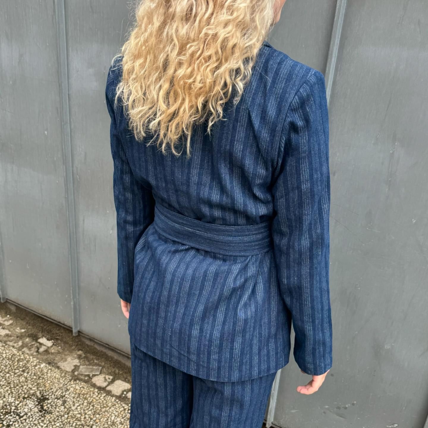 GLOBAL FUNK - BLAZER - WINIEA FANASEA 73319975 - YULLO STRIPE