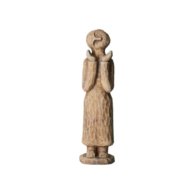 MOODFOLK - SKULPTUR H25 - CHETT 535083 - BROWN