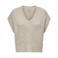 ONLY - VEST - MELODY 15249328 - OATMEAL