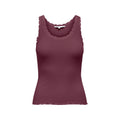ONLY - TANKTOP - SARA SHARAI 15345994 - BURGUNDY