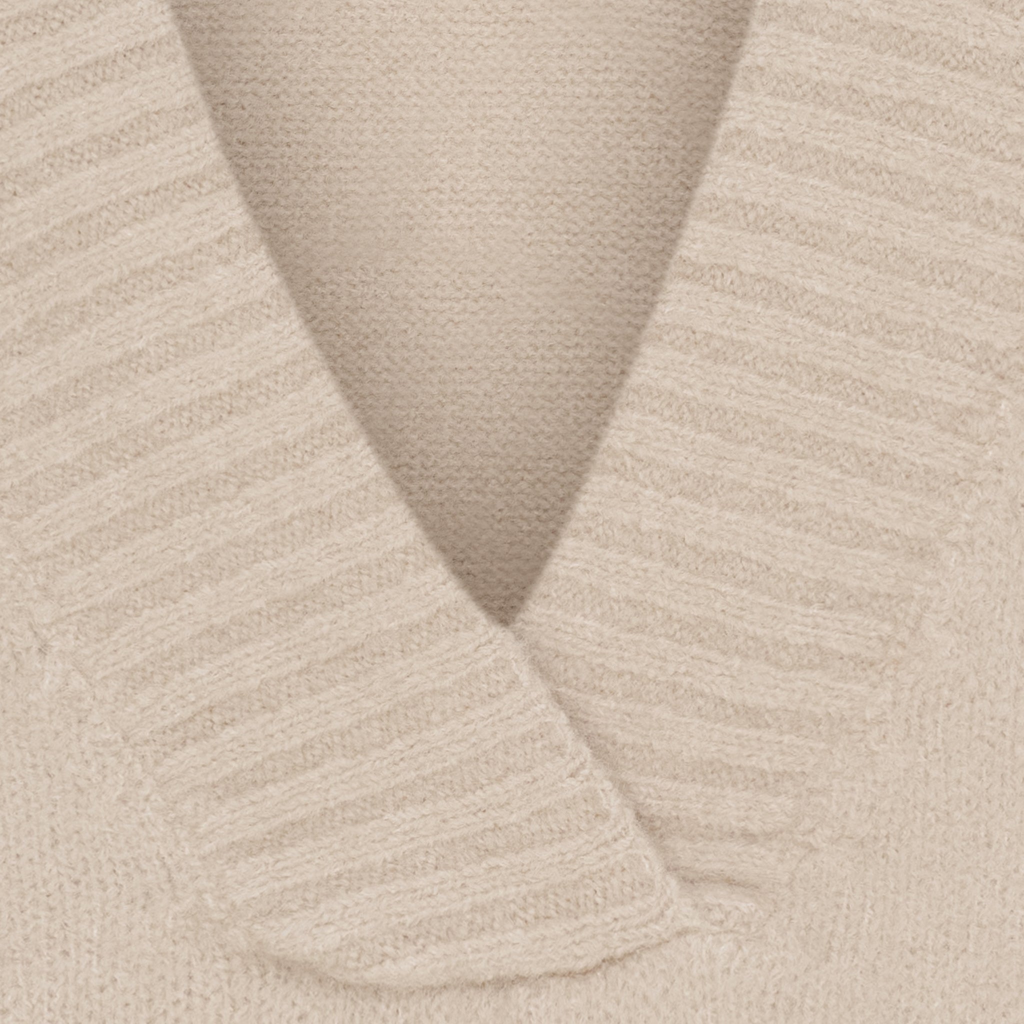 MARTA DU CHATEAU - VEST - LILA KN8038 - BEIGE