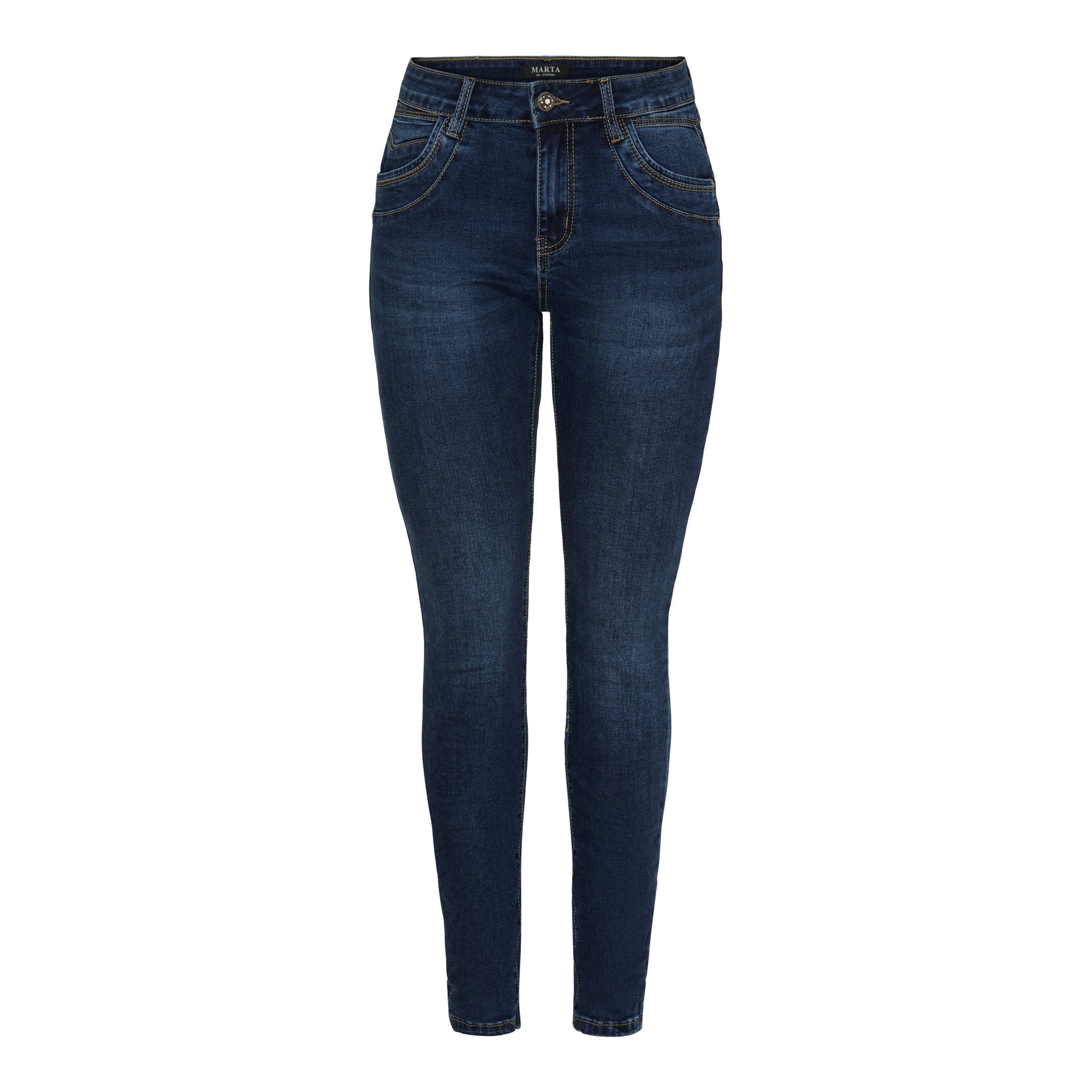 MARTA DU CHATEAU - JEANS - MDC182-26193 CHRISTABEL - DENIM BLUE