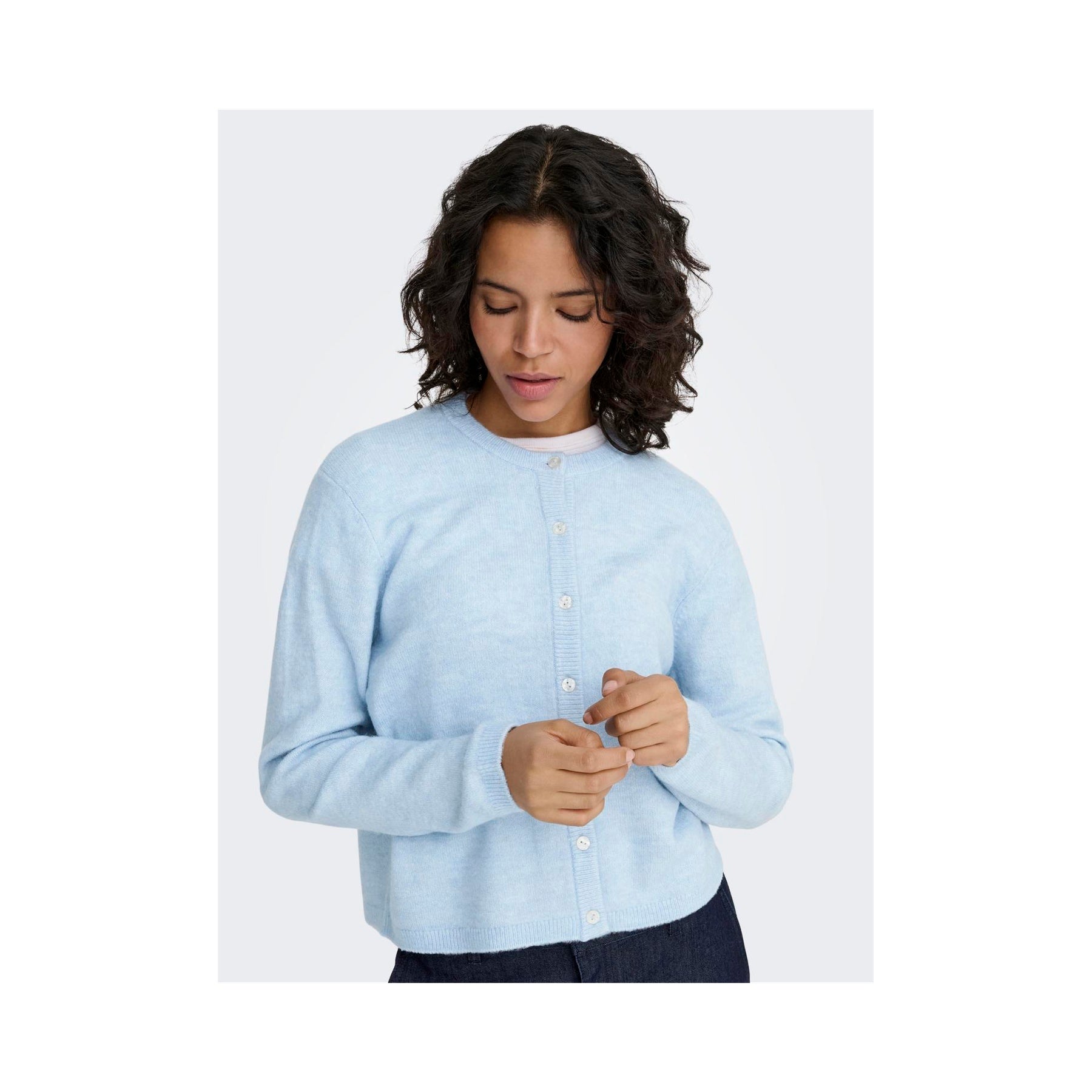 ONLY - CARDIGAN - SIMONI 15368980 - CASHMERE BLUE