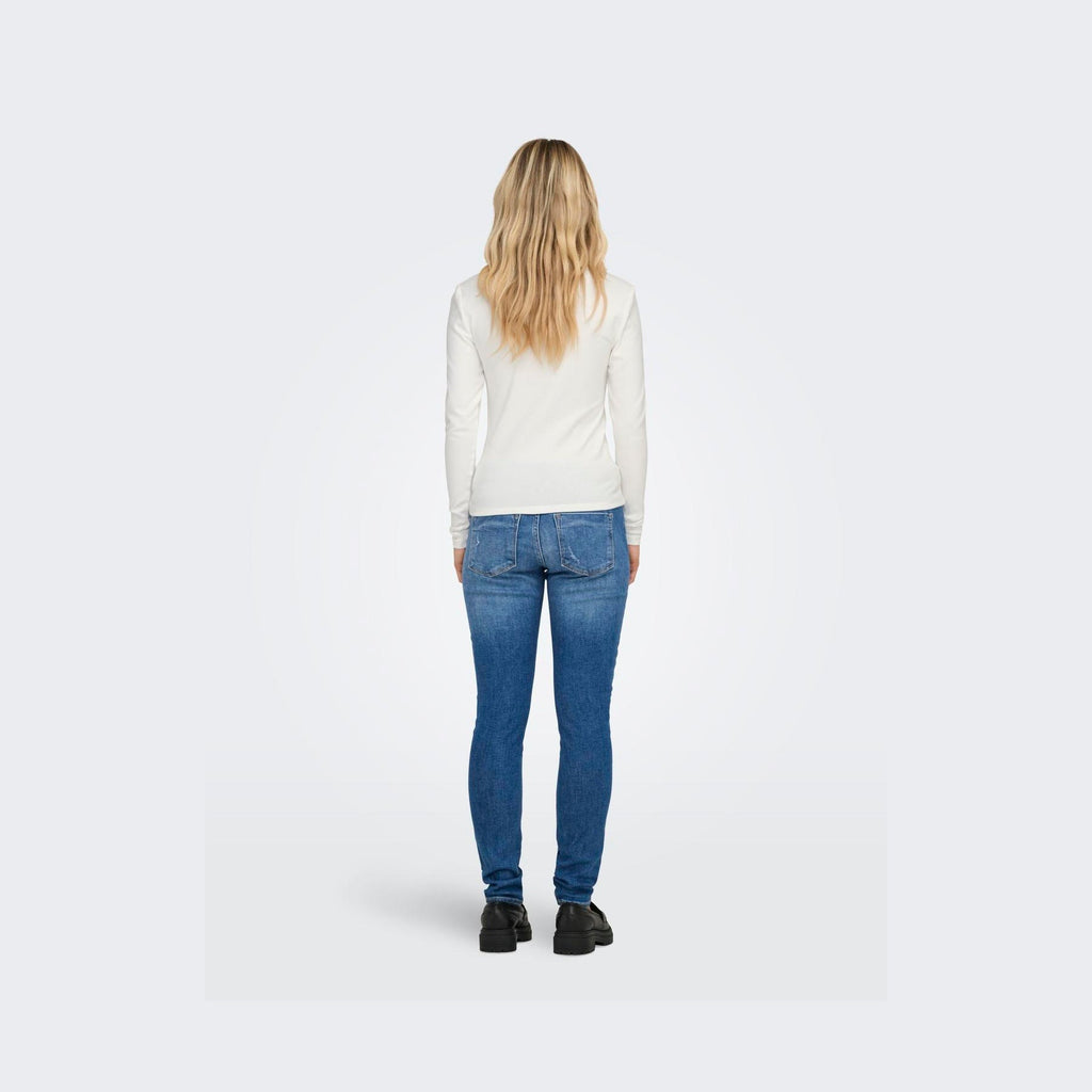 ONLY - T-SHIRT - RILEY 15323159 - CLOUD DANCER