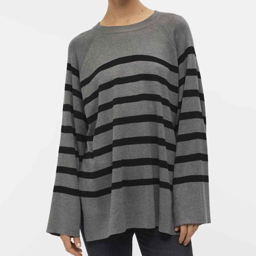 OBJECT - STRIK - ESTER 23040846 - MEDIUM GREY MELANGE/BLACK