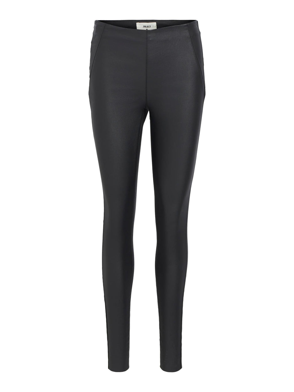 OBJECT - BUKS/LEGGINGS - BELLE COATED 23029748 - SORT