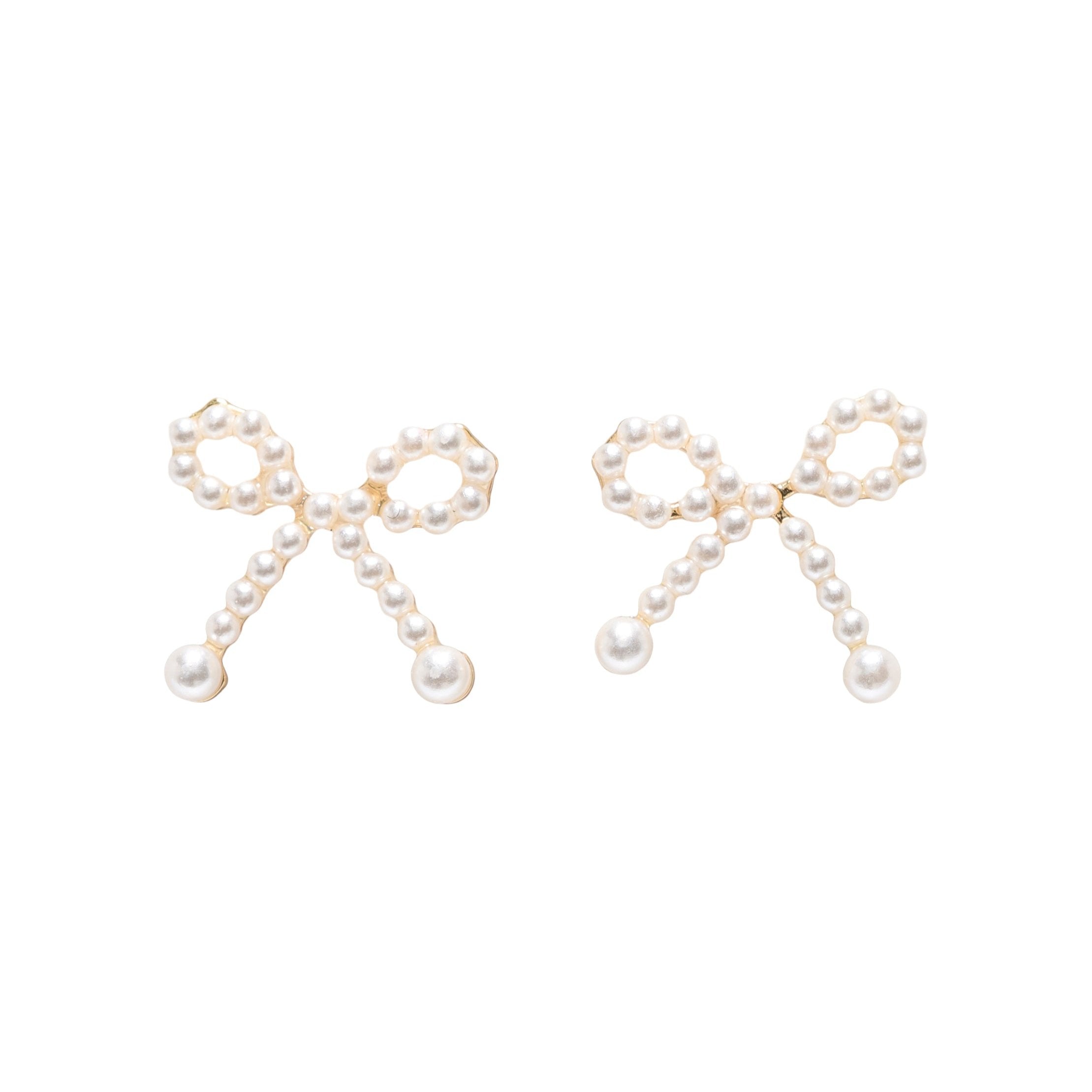 ONLY - ØRERINGE - ELIN BOW 15349032 - PEARLS