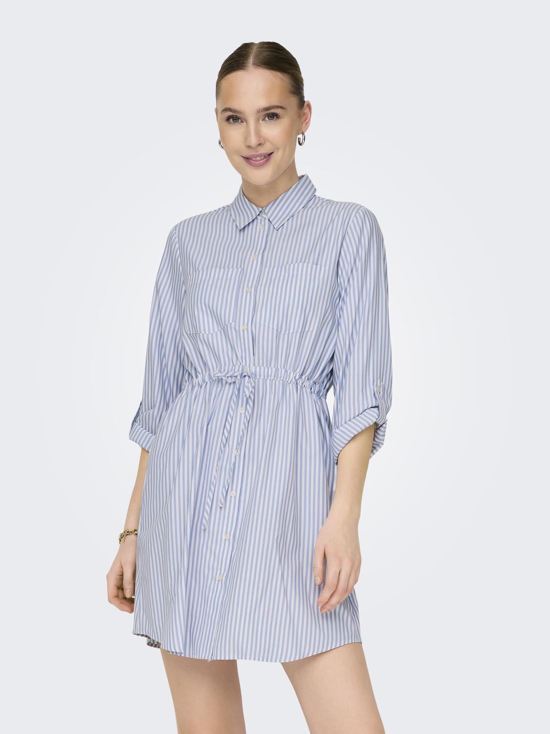 ONLY - KJOLE - SARAH 15323106 - BRIGHT WHITE/CASHMERE BLUE