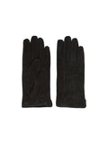 PIECES - HANDSKER - NELLIE SUEDE -  17086829- LÆDER SORT