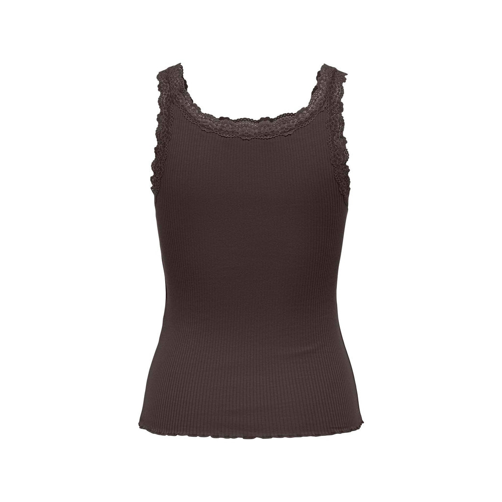 ONLY - TANKTOP - SARA SHARAI 15345994 - CHOCOLATE TORTE