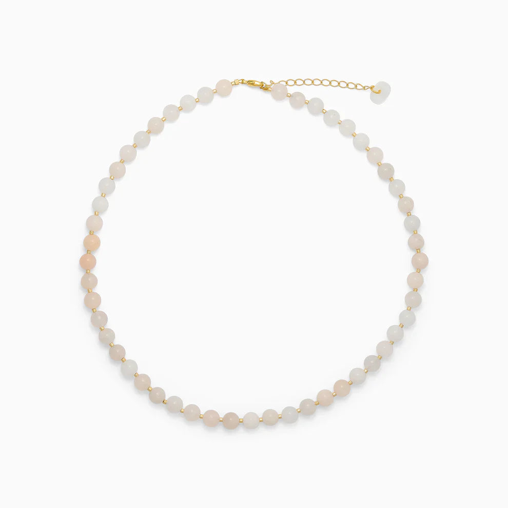 SOÏ - KRYSTAL HALSKÆDE - ROSA JADE