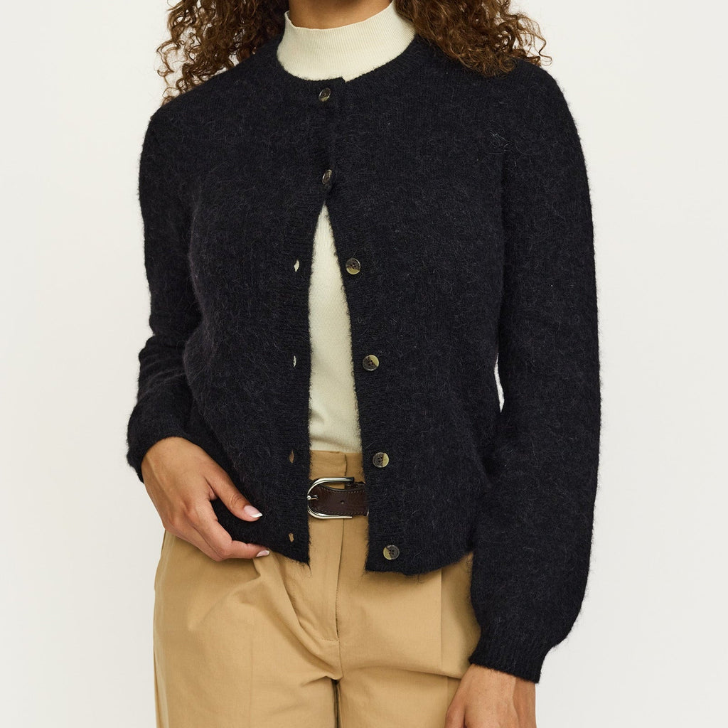 SOFT REBELS - CARDIGAN - ALLISON SRX2112-200 - SORT