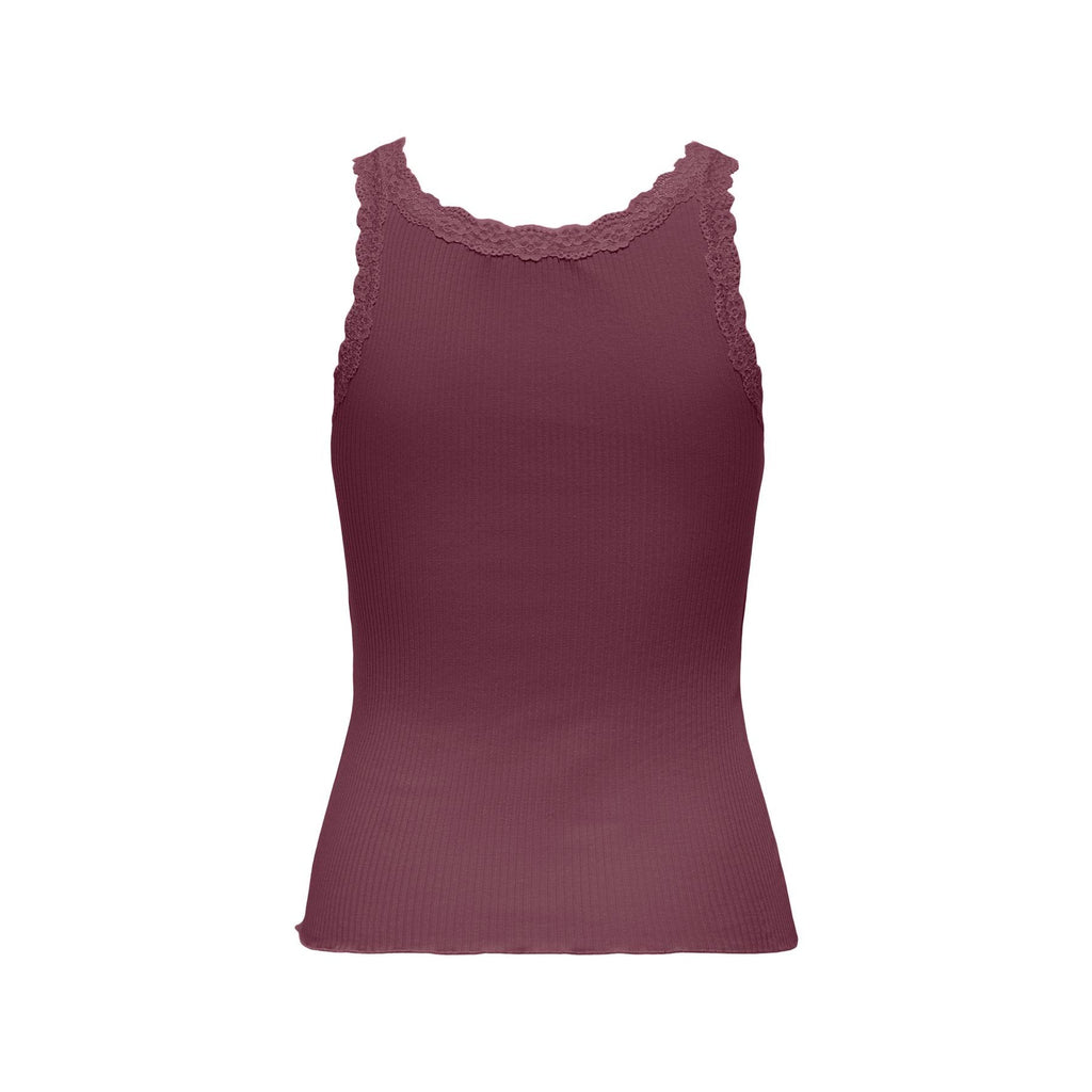 ONLY - TANKTOP - SARA SHARAI 15345994 - BURGUNDY