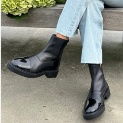 COPENHAGEN SHOES - STØVLE - AMIE CS7597 - SORT PATENT