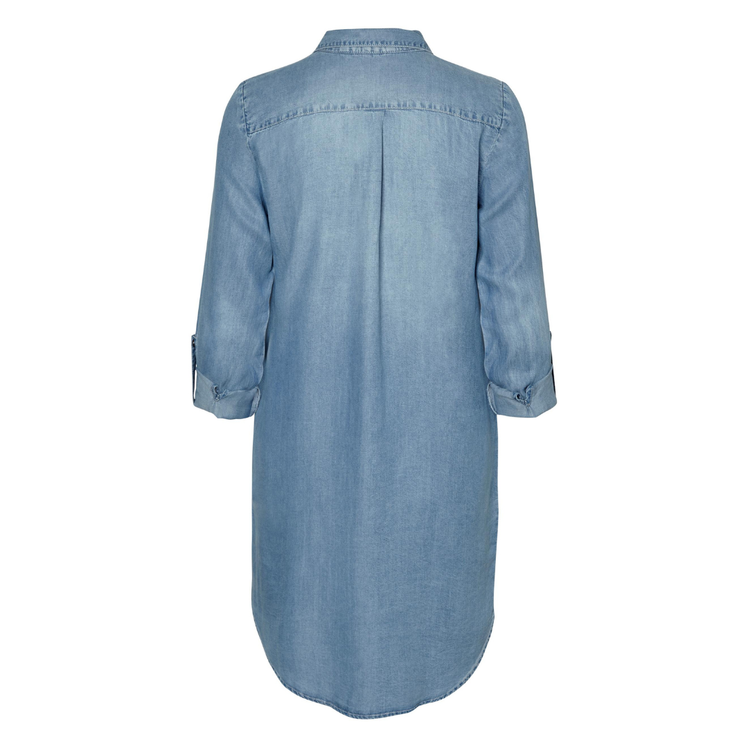 VERO MODA - KJOLE - SIGGA 10184172 - LIGHT BLUE DENIM