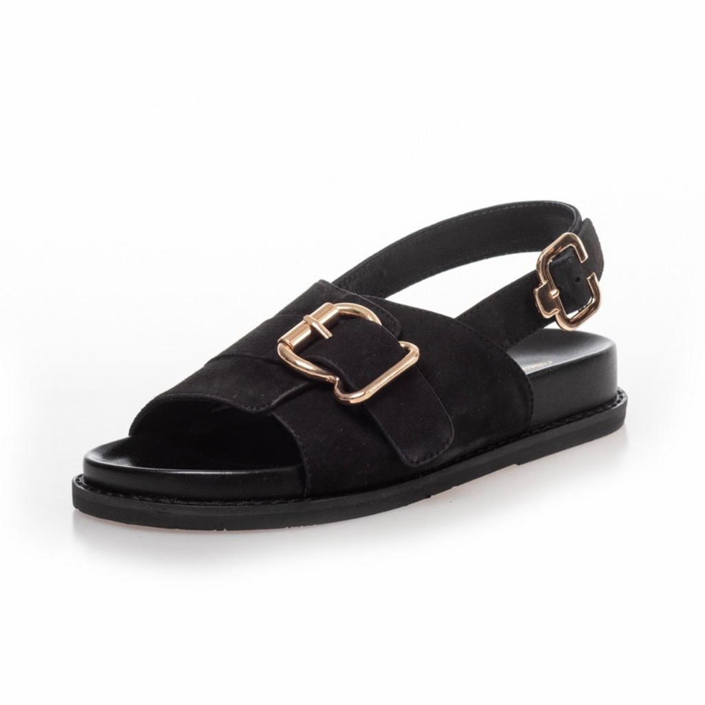 COPENHAGEN SHOES - SANDAL - FOREVER YOU SUEDE - SORT