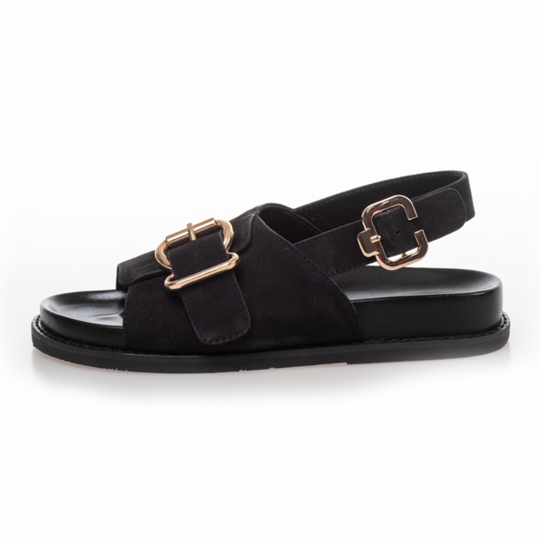 COPENHAGEN SHOES - SANDAL - FOREVER YOU SUEDE - SORT