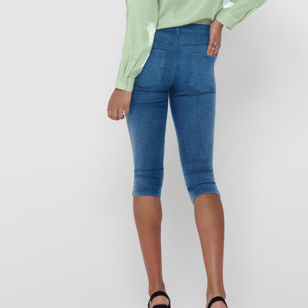 ONLY - KNICKERS - RAIN 15136463 - MEDIUM BLUE DENIM