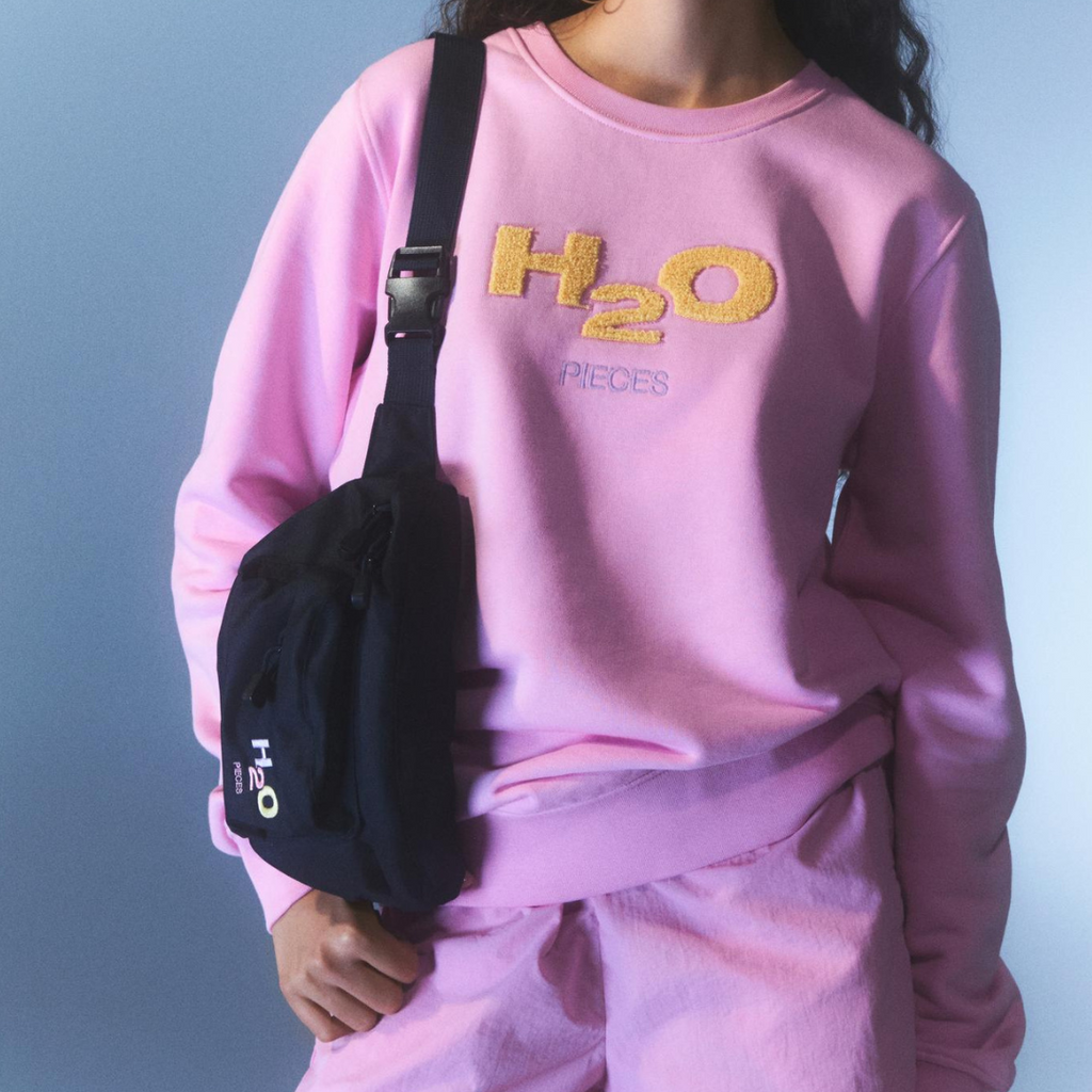 PIECES X H2O - BUMBAG - MIXTAPE 17147256 - NAVY BLAZER