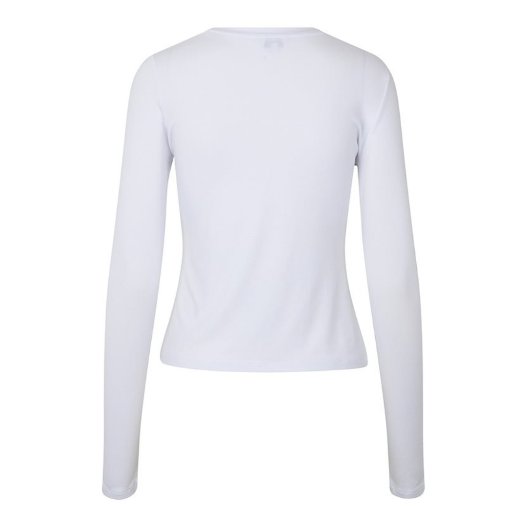 MBYM - BLUSE - CHRISTINA GO GREEN 11229209 - OPTICAL WHITE