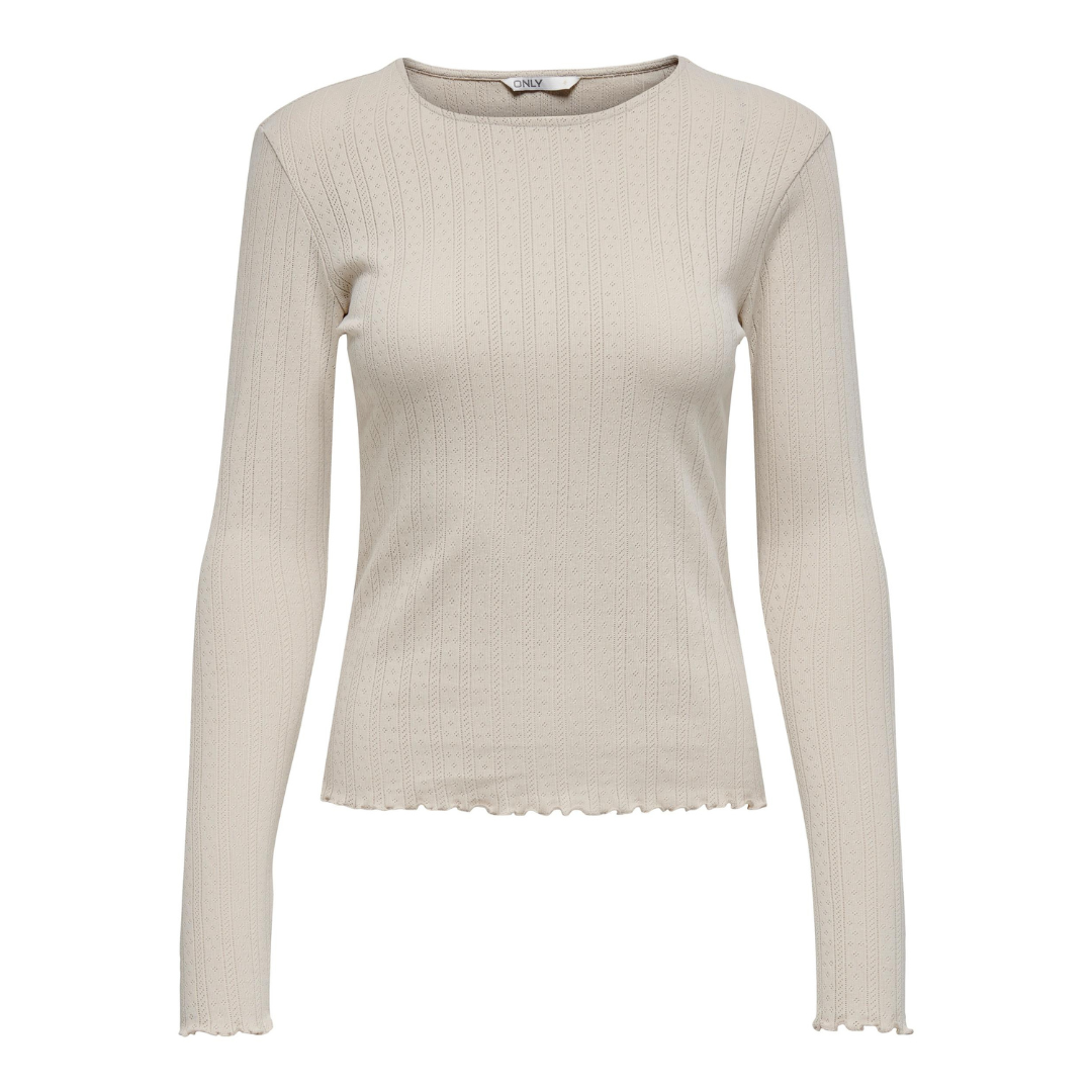 ONLY - BLUSE - CARLOTTA 15291987 - PUMICE STONE