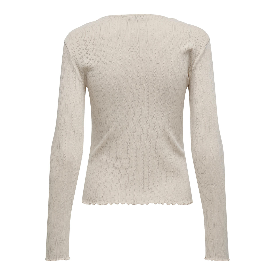 ONLY - BLUSE - CARLOTTA 15291987 - PUMICE STONE