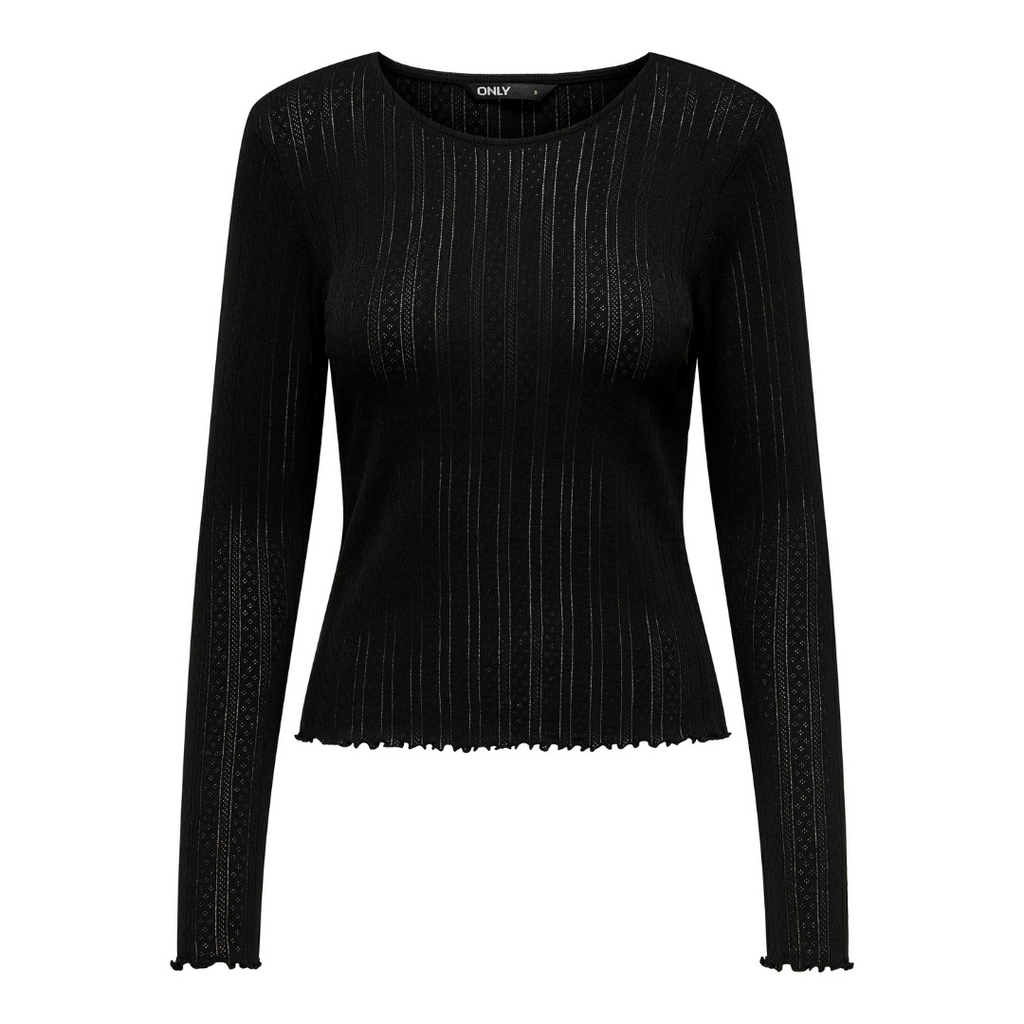 ONLY - BLUSE - CARLOTTA 15291987 - SORT