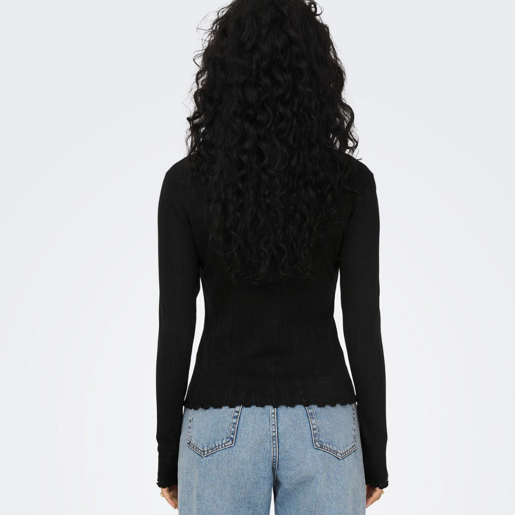 ONLY - BLUSE - CARLOTTA 15291987 - SORT