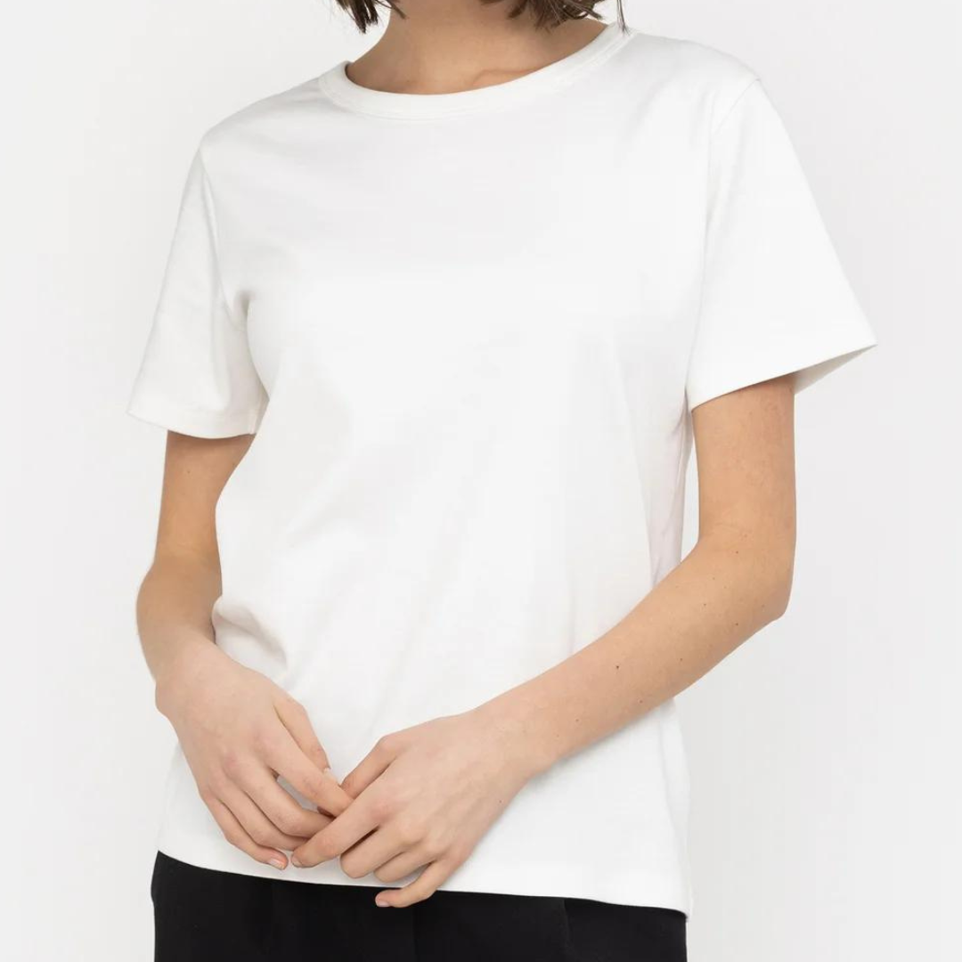 SOFT REBELS - T-SHIRT - HELLA SR122-300 - SNOW WHITE