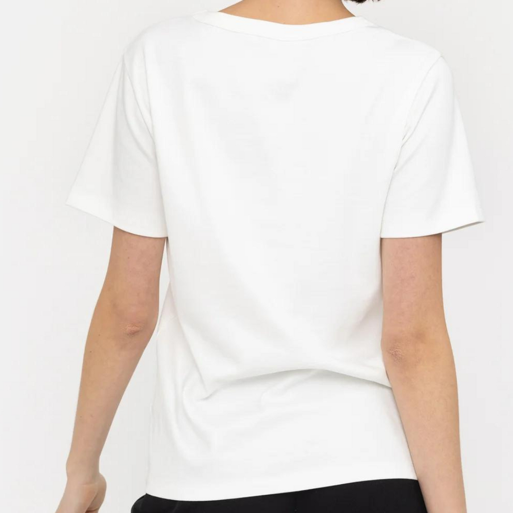SOFT REBELS - T-SHIRT - HELLA SR122-300 - SNOW WHITE