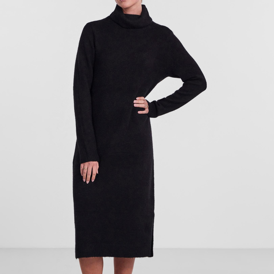 PIECES - STRIKKJOLE - JULIANA 17126281 - SORT