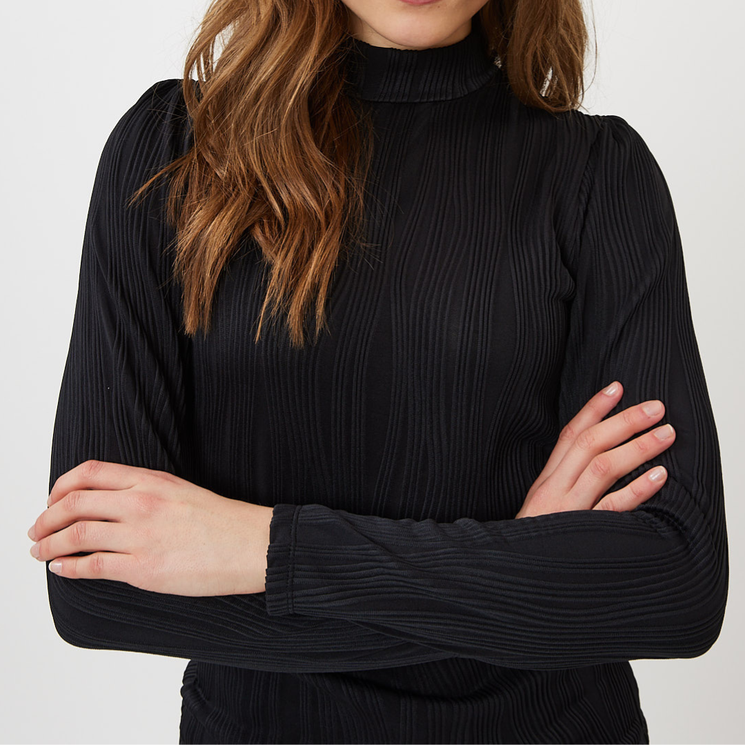MOVES - BLUSE - FIENNE - SORT