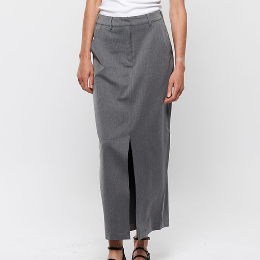 MBYM - NEDERDEL - NELLIS RANDA - CHARCOAL MELANGE