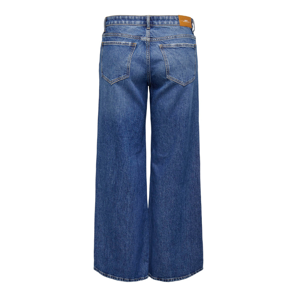 ONLY - JEANS - CHRIS LOW WAIST - 15294992 - DARK/MEDIUM BLUE DENIM