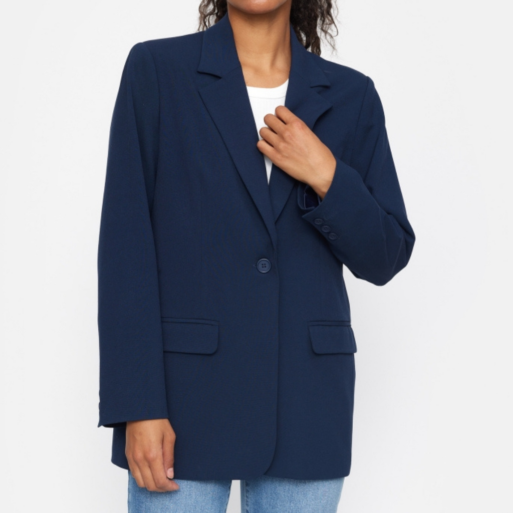 SOFT REBELS - BLAZER - VILJA LOOSE SRSS23-720 - TOTAL ECLIPSE