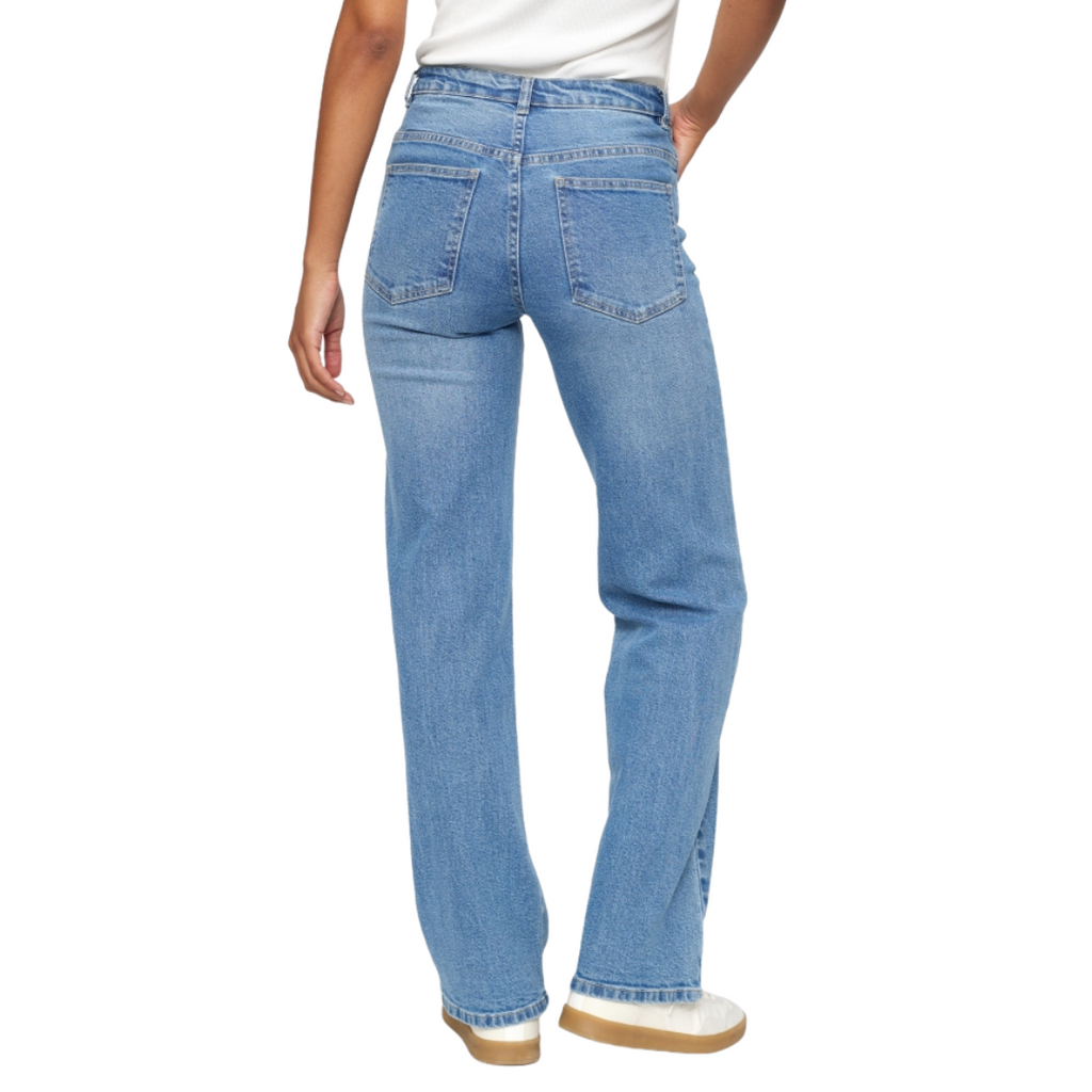 SOFT REBELS - JEANS - WILLA SR523-806 - TRUE BLUE DENIM