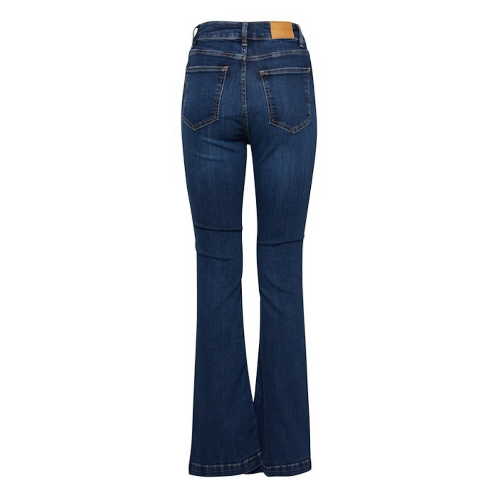 PULZ - JEANS - BECCA BOOTCUT 50207285 - DARK BLUE DENIM