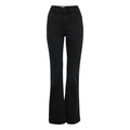 PULZ - JEANS - BECCA BOOTCUT 50207285 - SORT DENIM