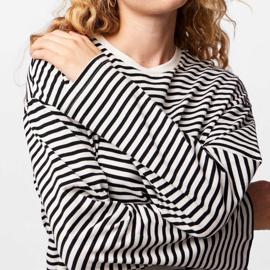 PIECES - BLUSE - SADIE 17146655 - CLOUD DANCER/SORT