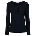 MARTA DU CHATEAU - BLUSE - JENNIFER 9005 - SORT