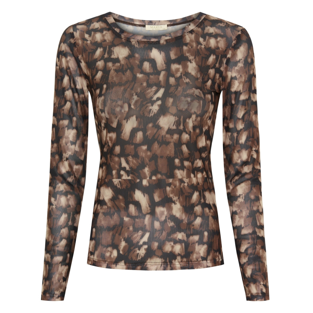 MARTA DU CHATEAU - BLUSE - NINA MDC120 - PRINT 13