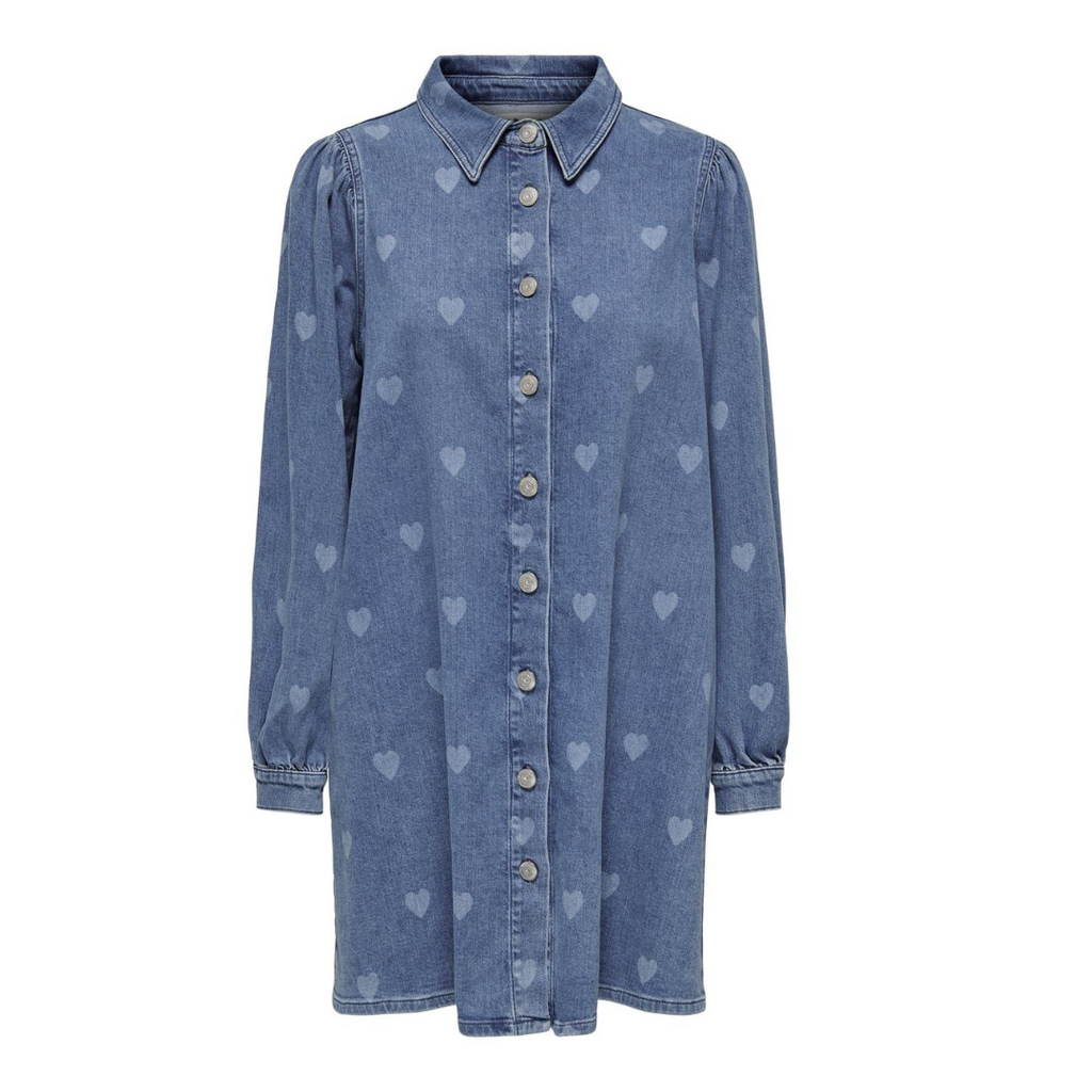 ONLY - KJOLE- ALMA - 15326836 - MEDIUM BLUE DENIM