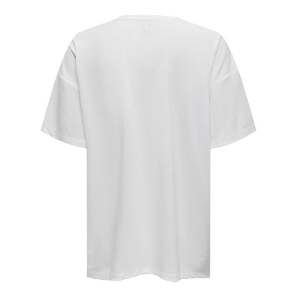 ONLY - T-SHIRT - MELINA - 15333517 - BRIGHT WHITE DISCO