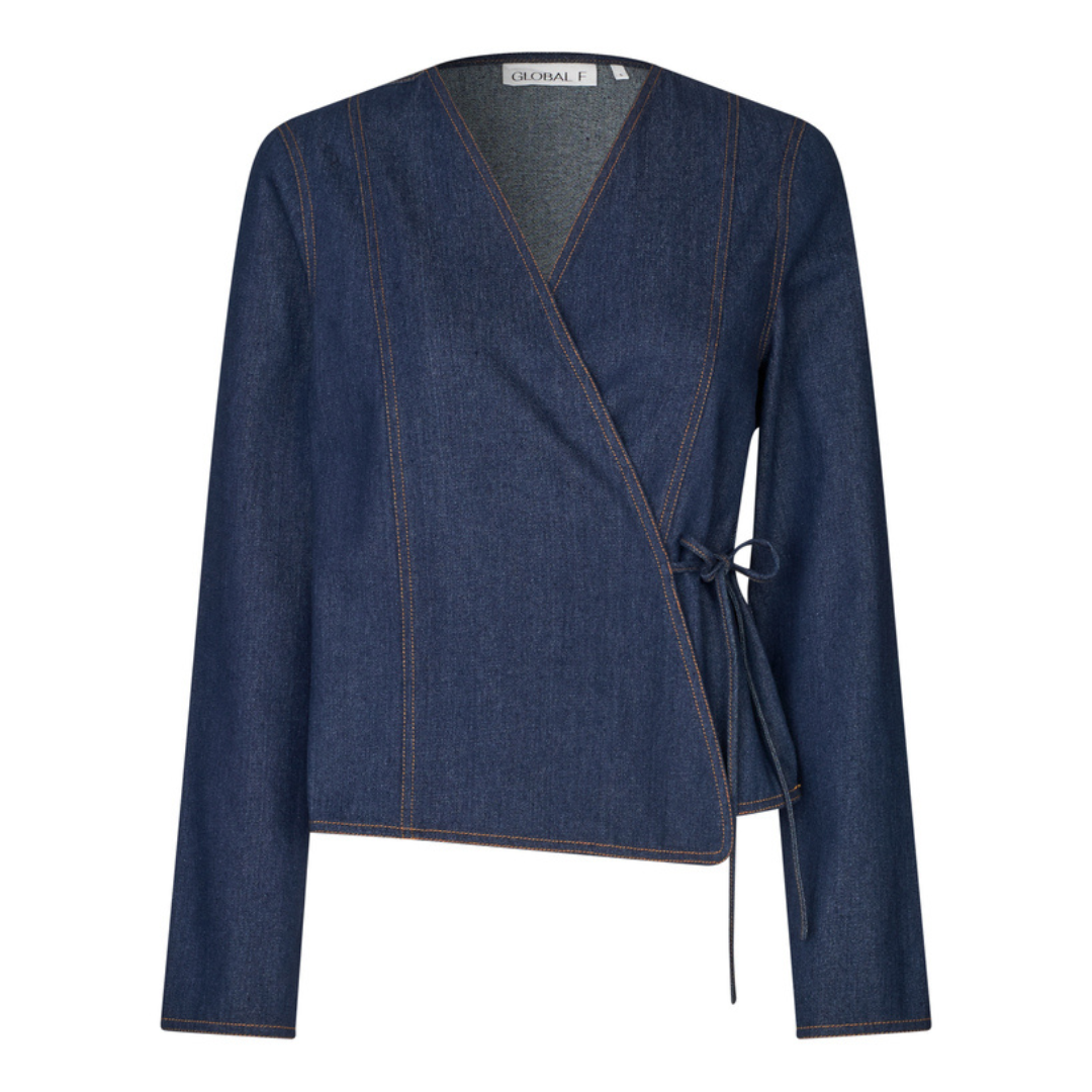 GLOBAL FUNK - BLUSE - CENAYA 73309849 - DARK UNWASHED DENIM