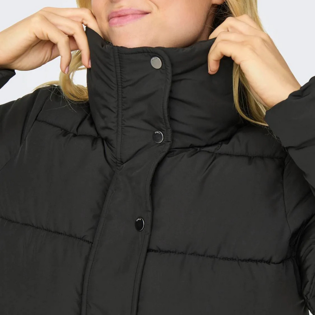 ONLY - PUFFERJAKKE - NEW COOL 15295424 - SORT
